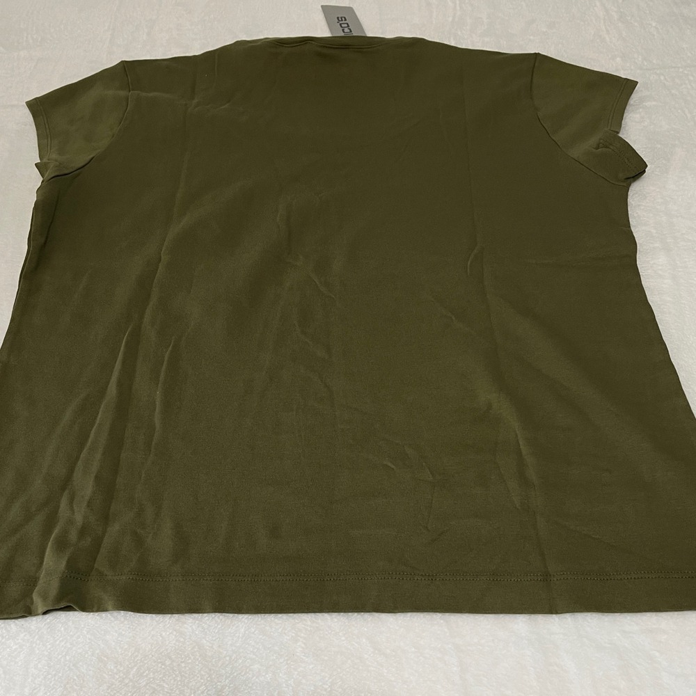 New with Tags Chicos Deep Woods Green Limbo T Shirt Size 3 Casual Short‎ Sleeve - Picture 5 of 9